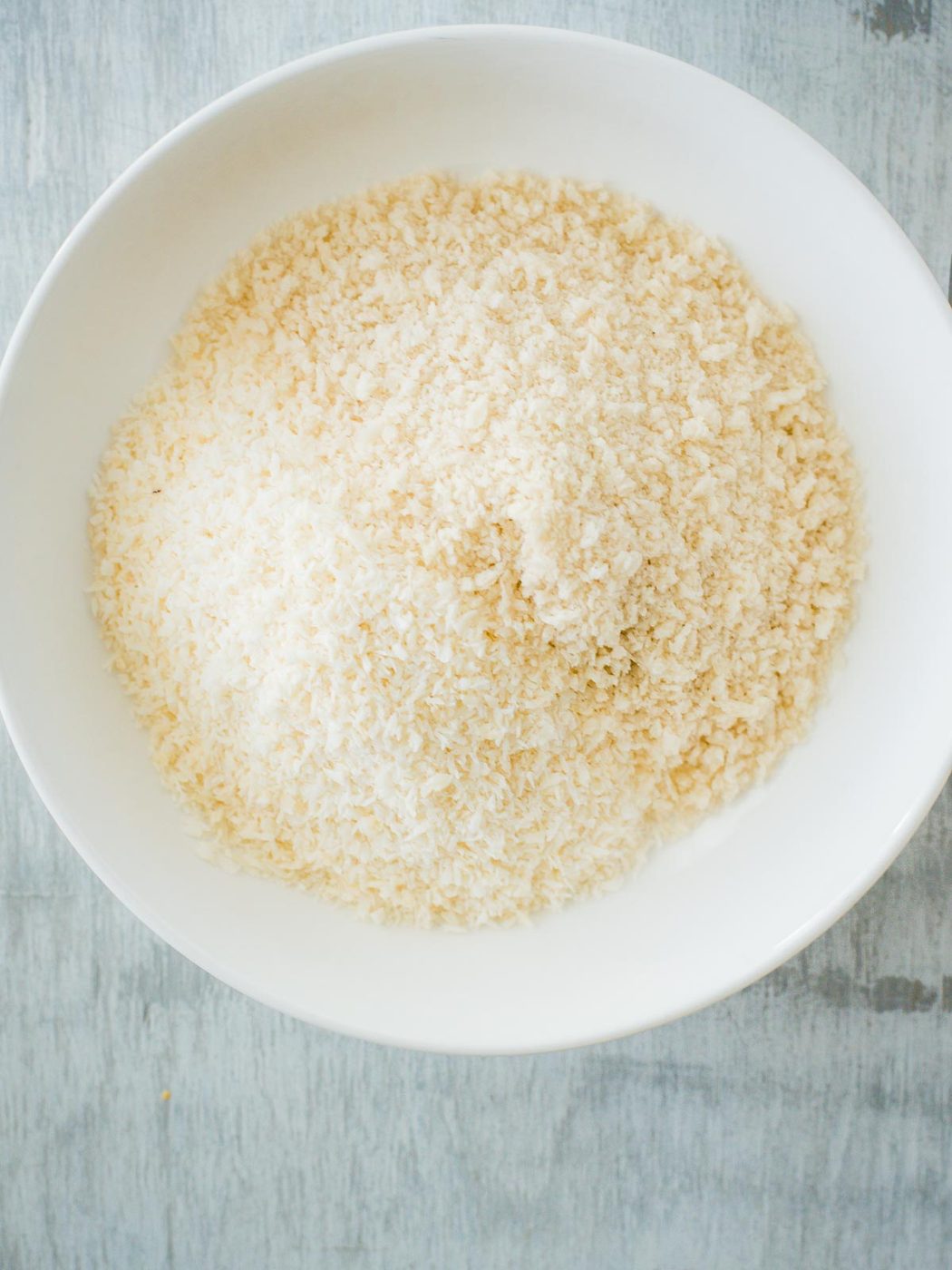 panko and coconut in a bowl