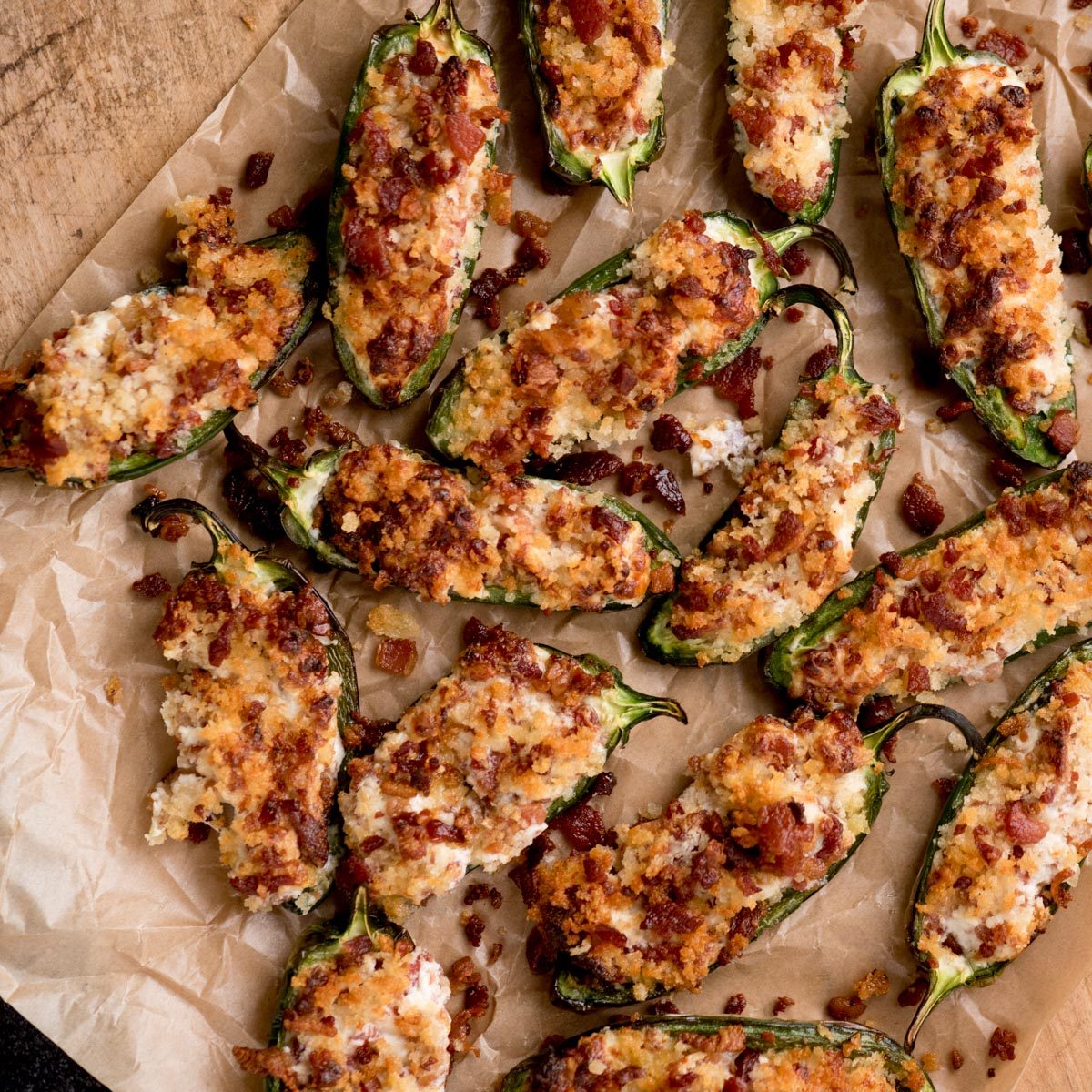From-scratch Air Fried Jalapeno Poppers