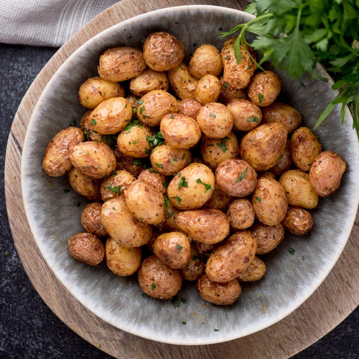 From-scratch Air Fryer Baby Potatoes