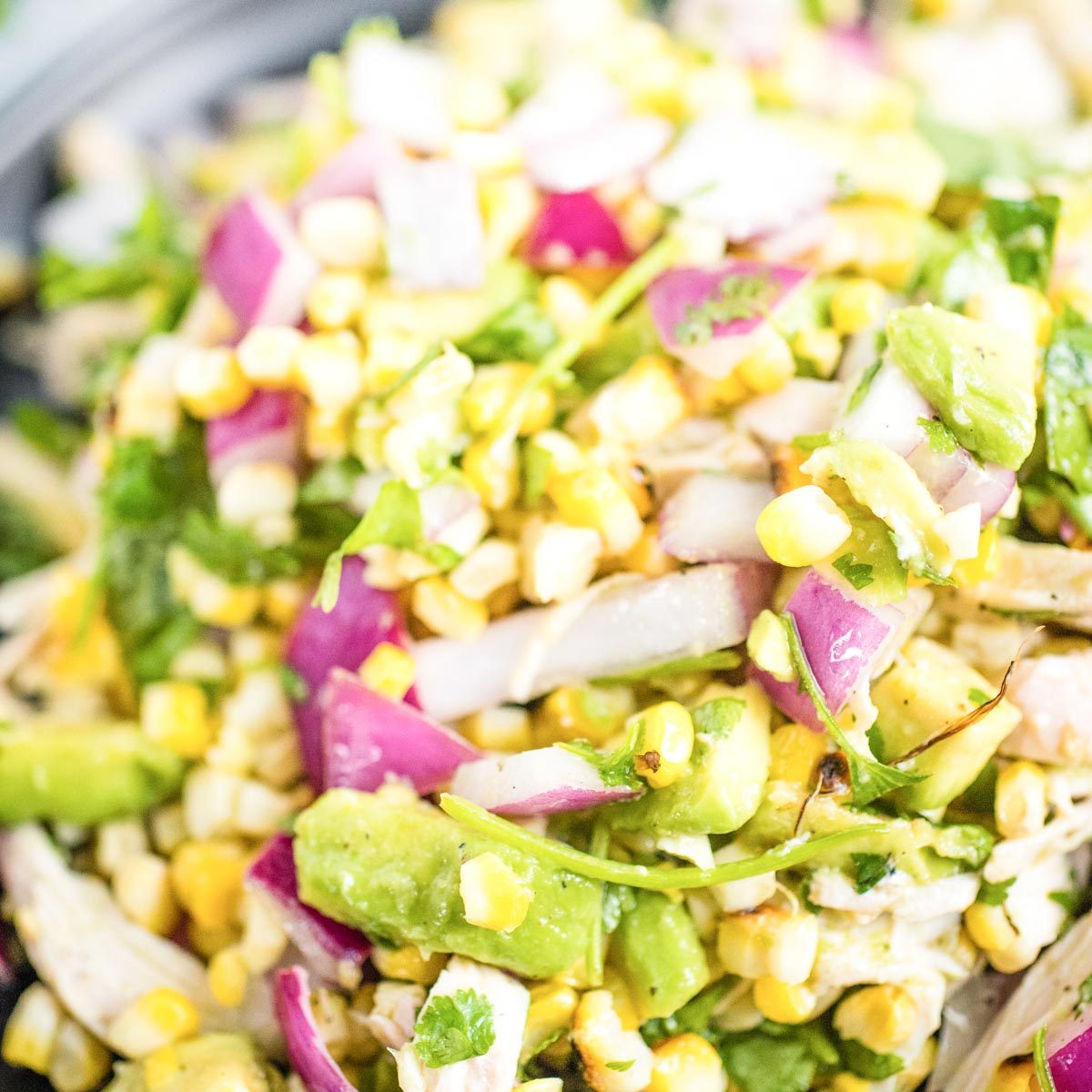 Home-style Avocado Chicken Chopped Salad