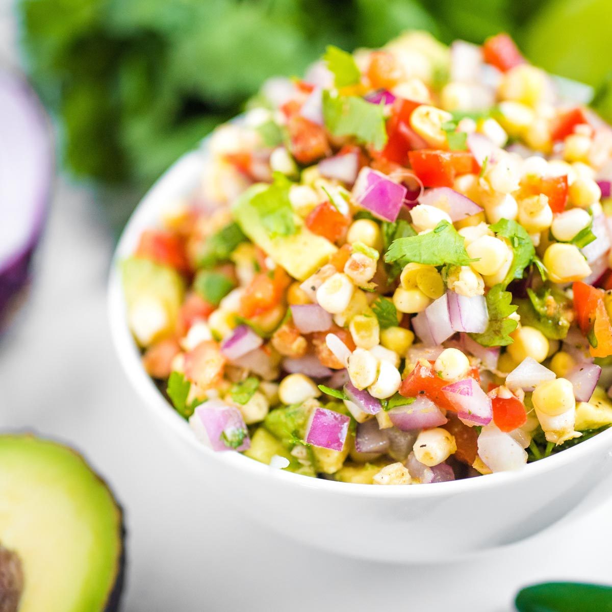 Home-style Avocado Corn Salsa