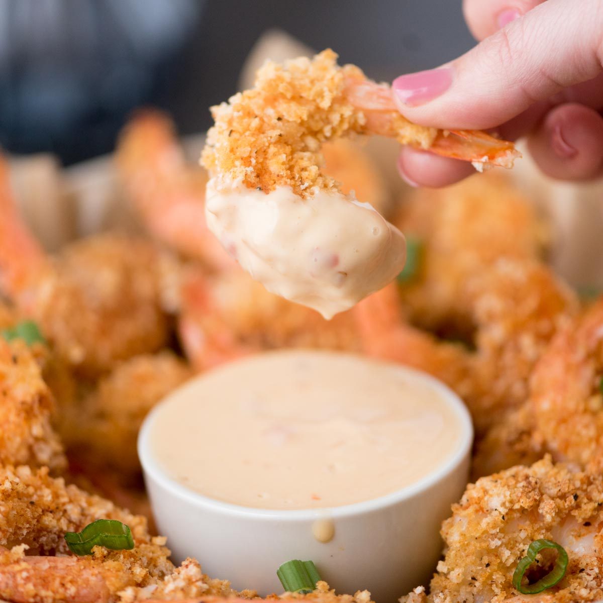 Bang Bang Shrimp, baked