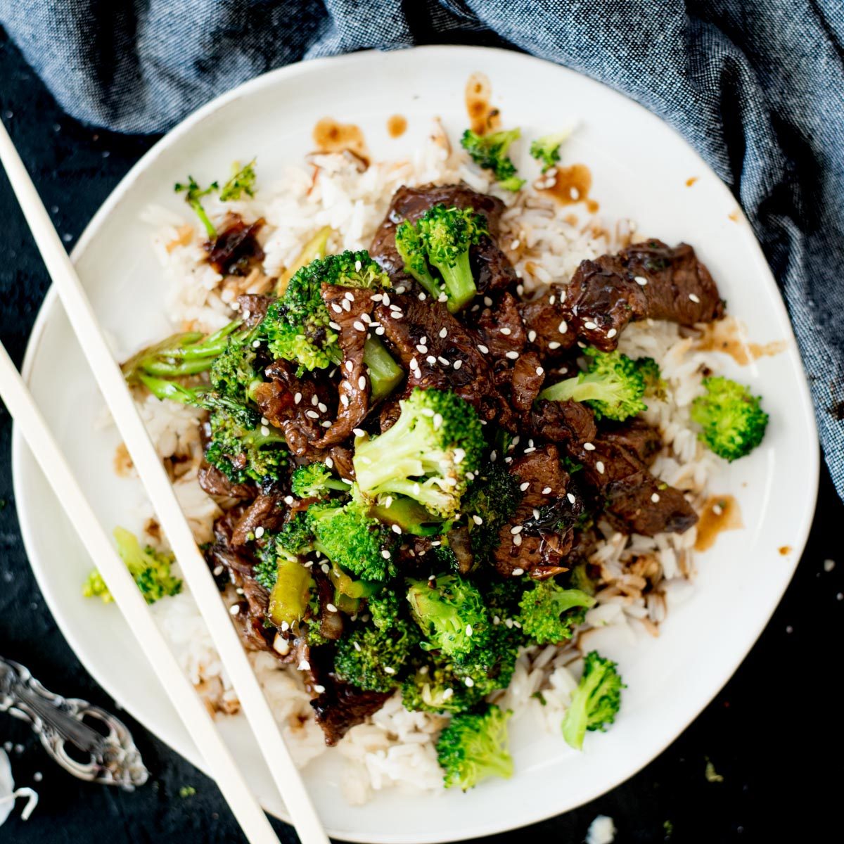 Broccoli & Beef Stir Fry