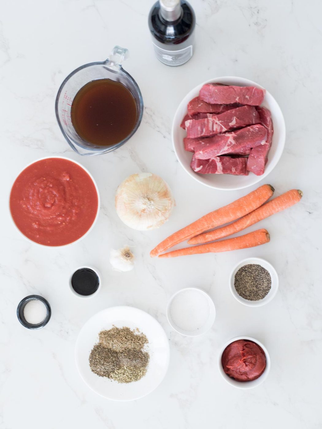 ingredients for beef ragu