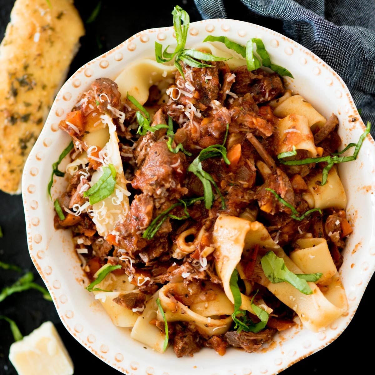 From-scratch Slow Cooker Beef Ragu