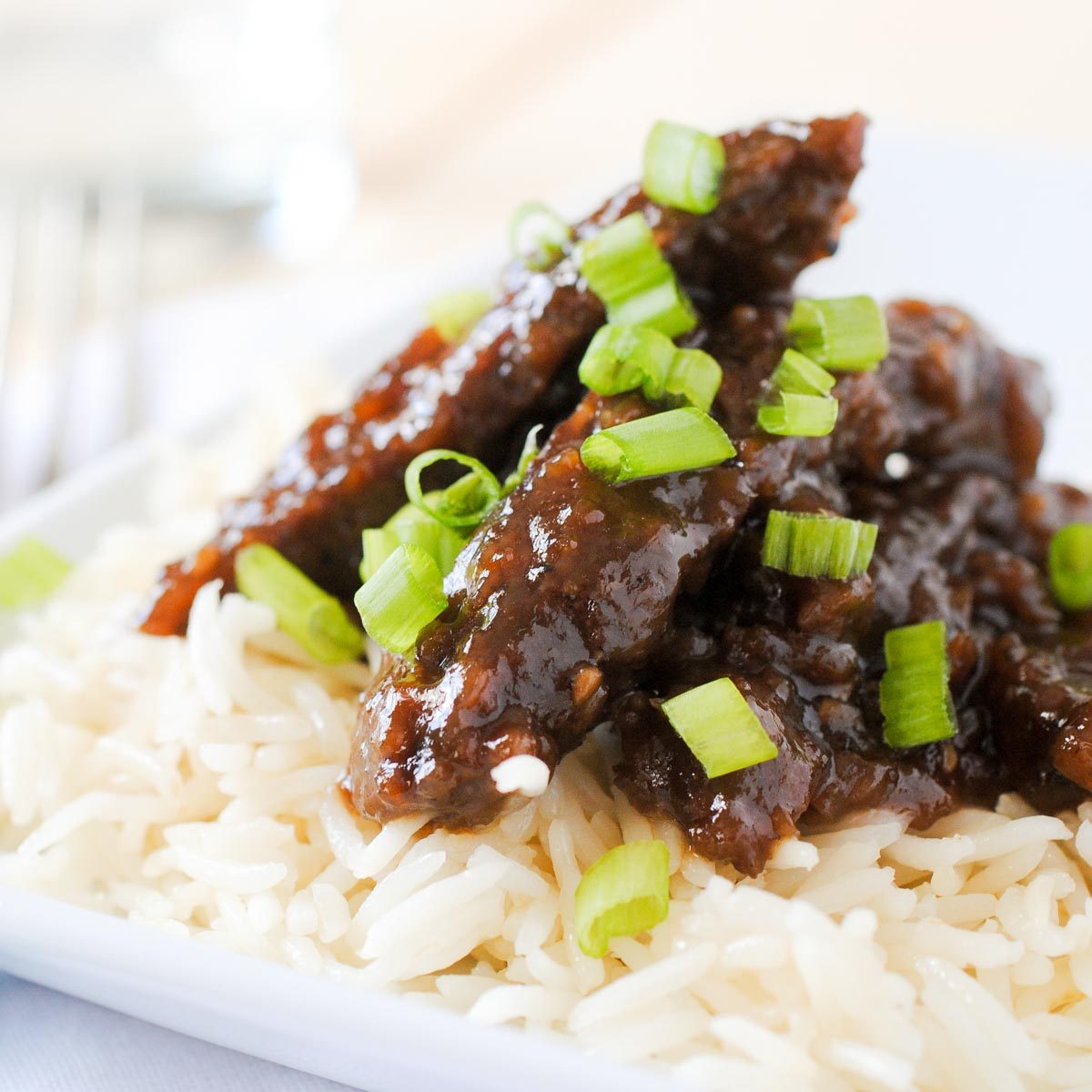 From-scratch Beef Teriyaki and Rice