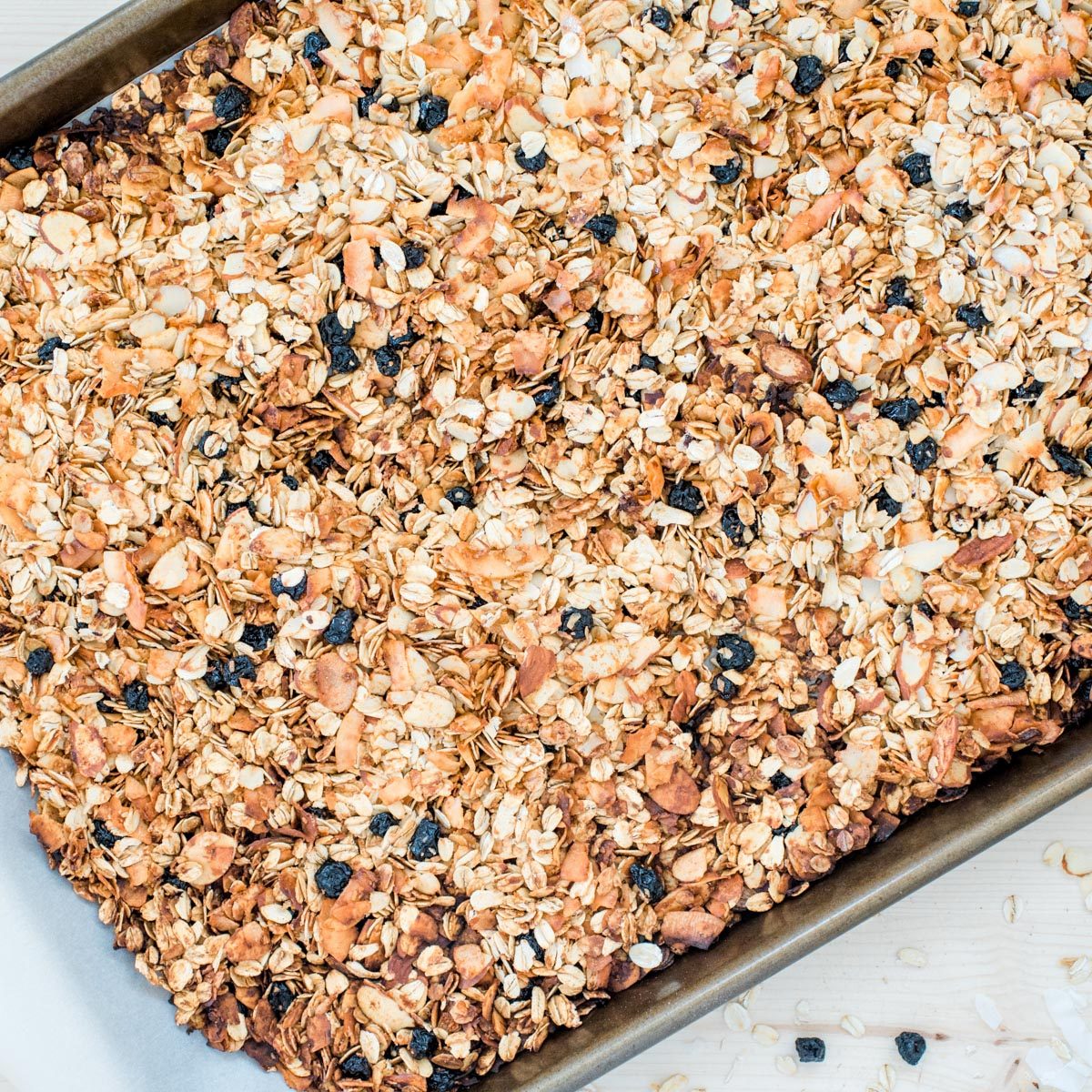 Blueberry Granola at home