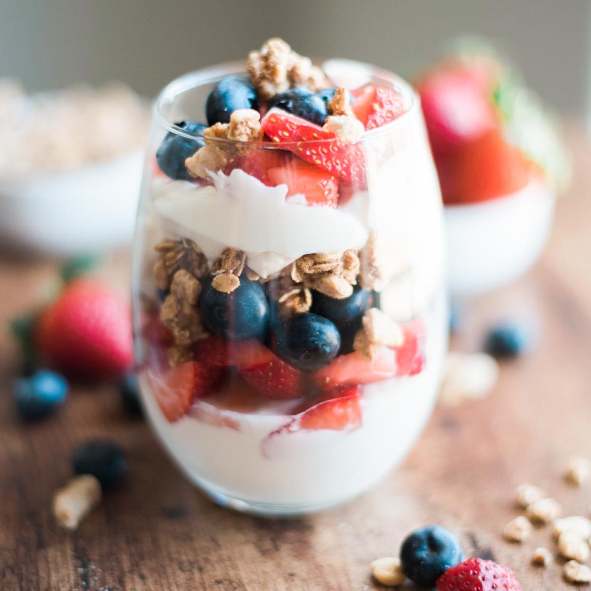 Fruit & Yogurt Granola Parfait