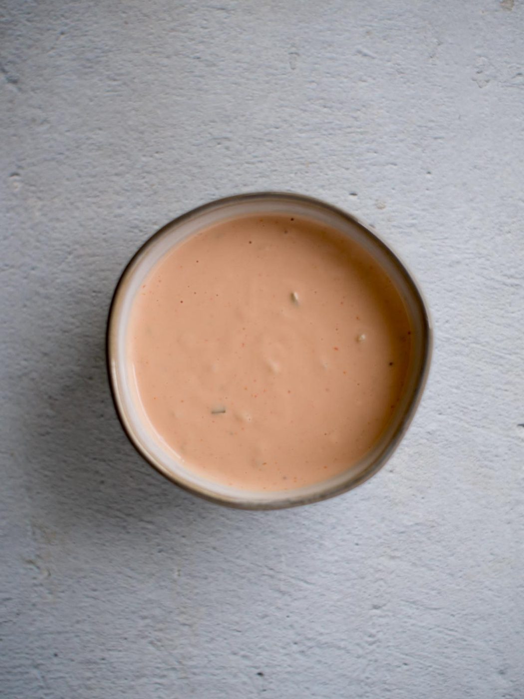 burger sauce in a bowl