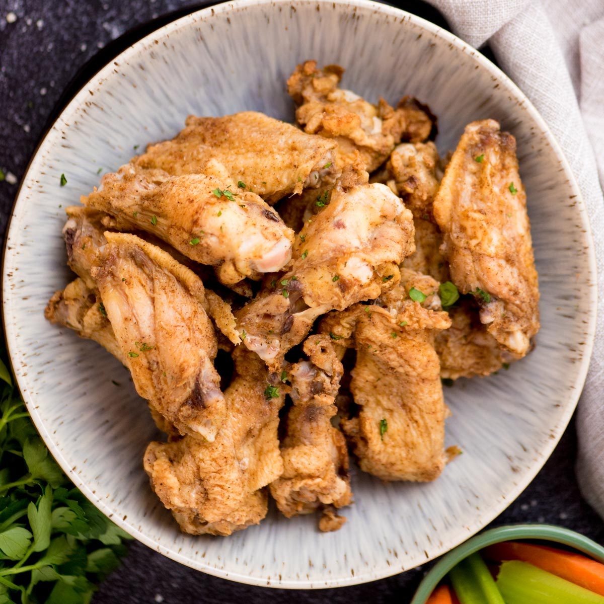 Straightforward Cajun Rub Wings