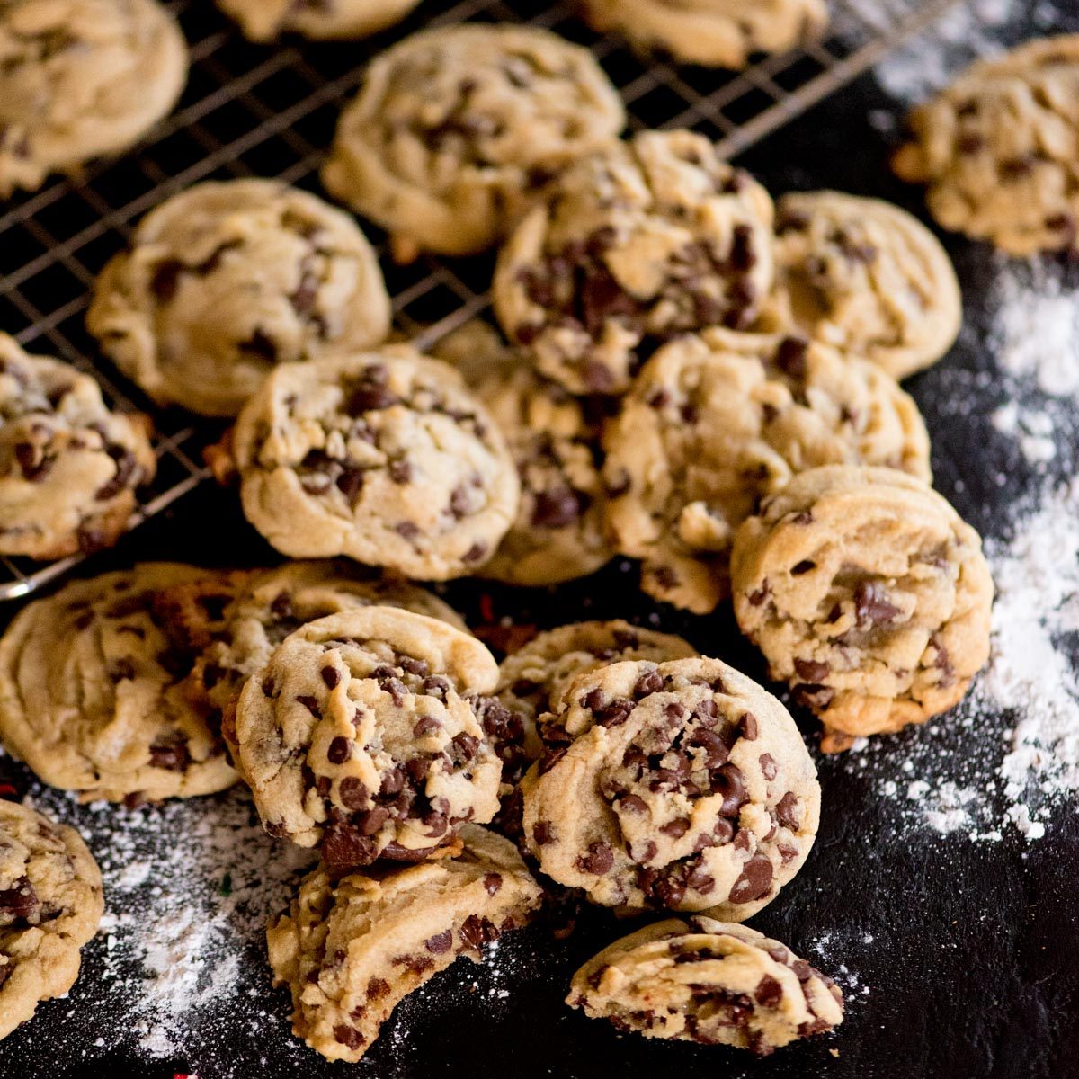 Soft & Chewy Chocolate Chip Cookies