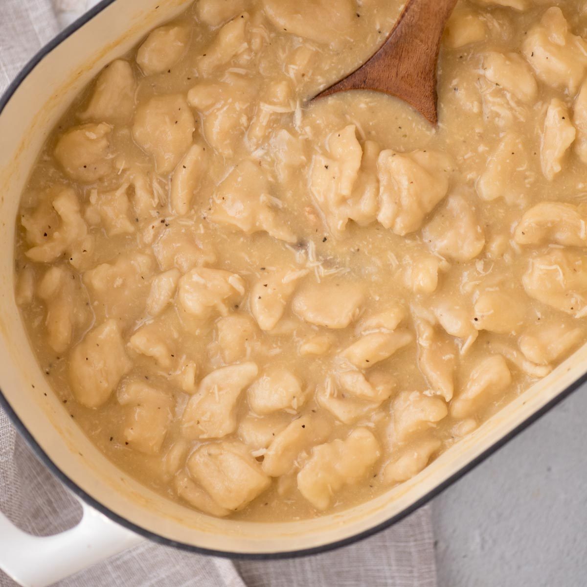 Chicken and Dumplings and Biscuits