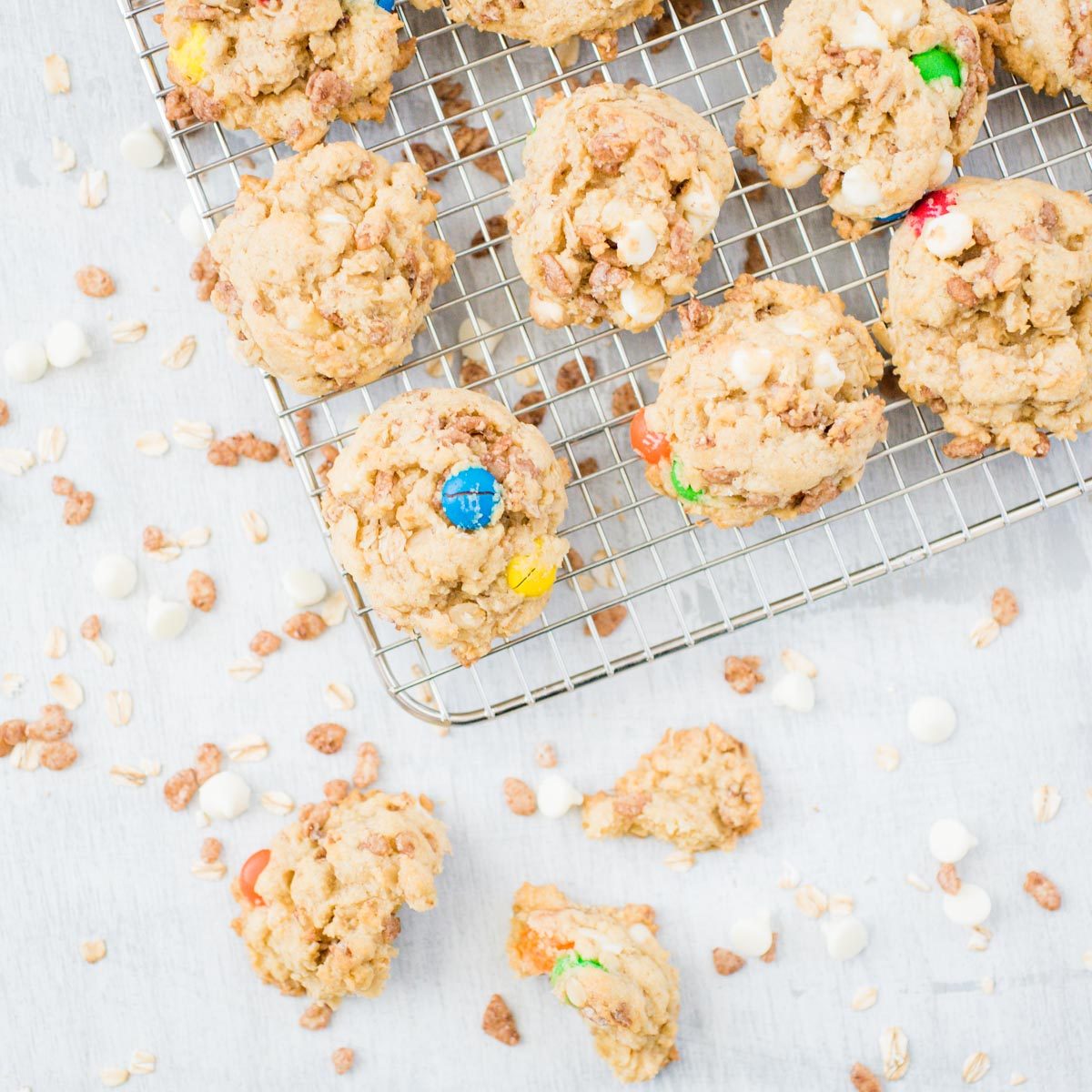 From-scratch Chocolate Rice Krispie Cookies