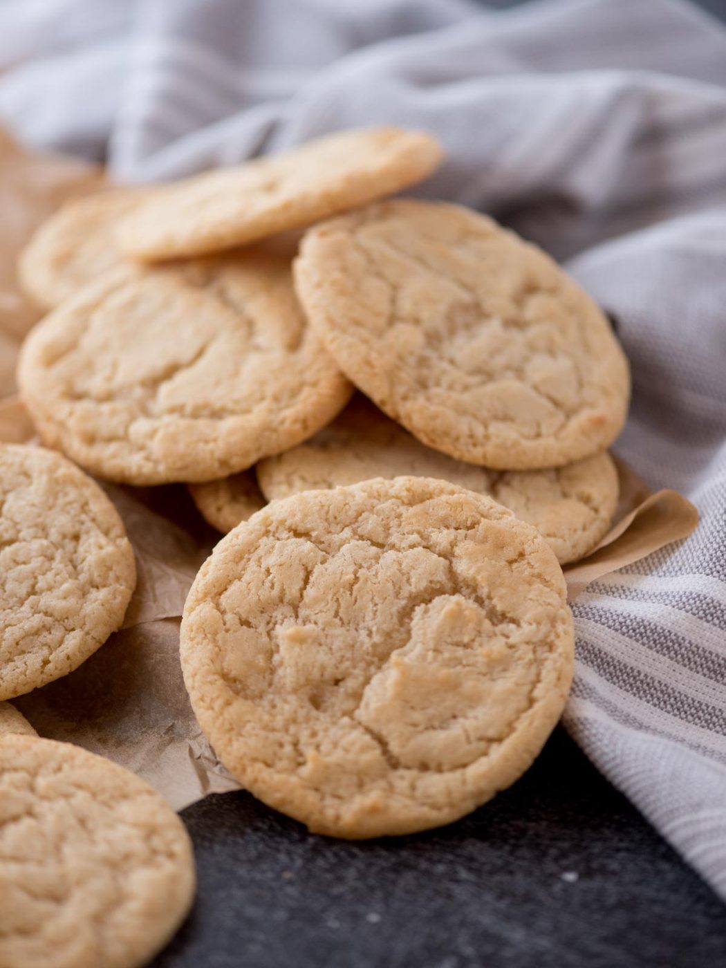 stacked condensed milk cookies made with eagle brand