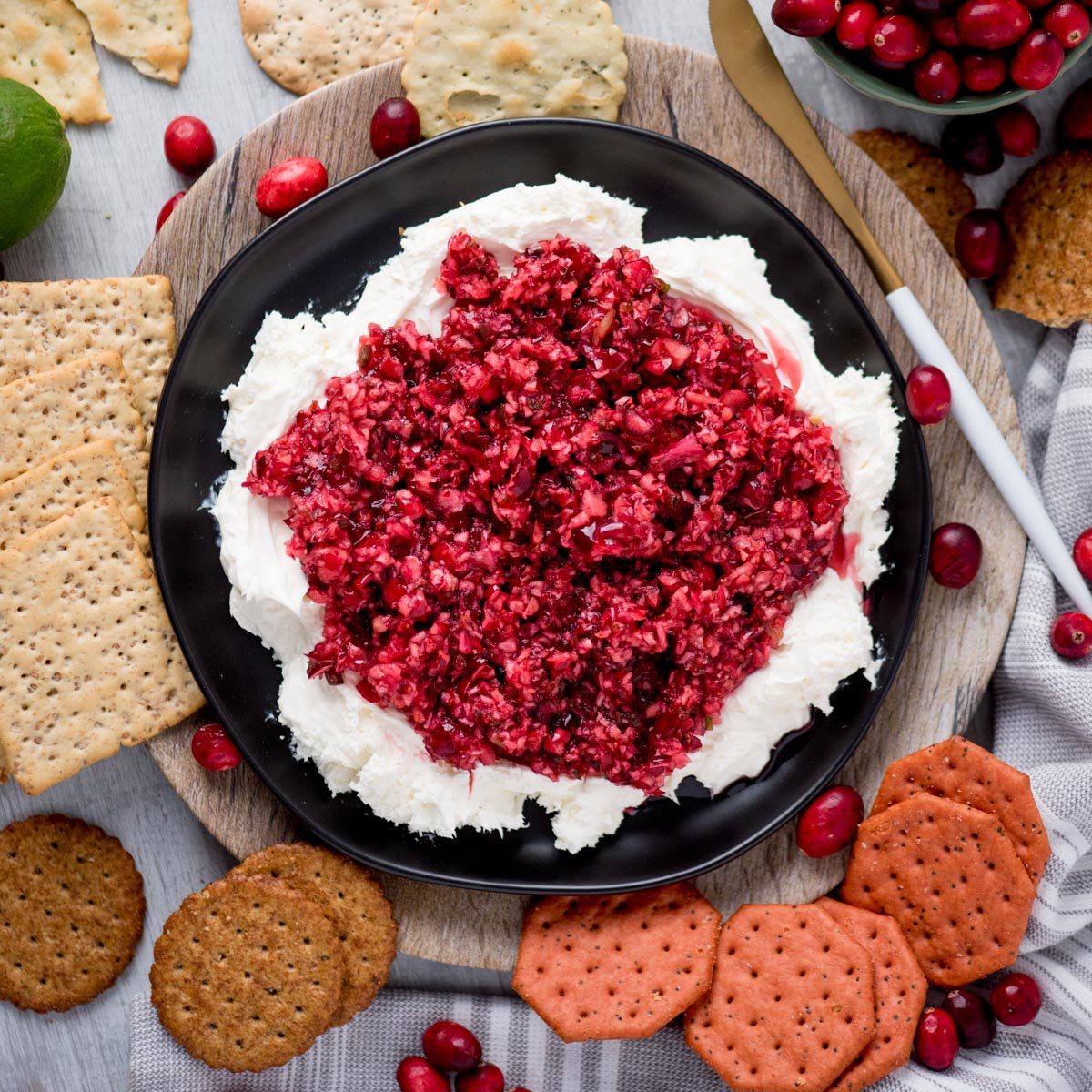 Cranberry Jalapeno Dip at home