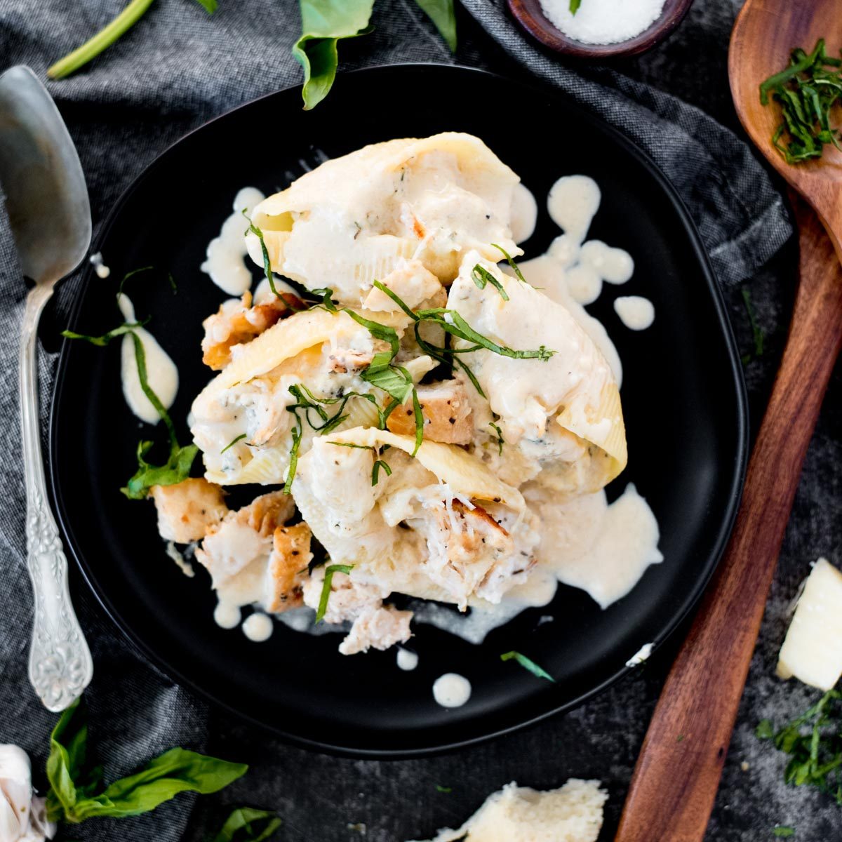 Chicken Stuffed Shells and Ricotta