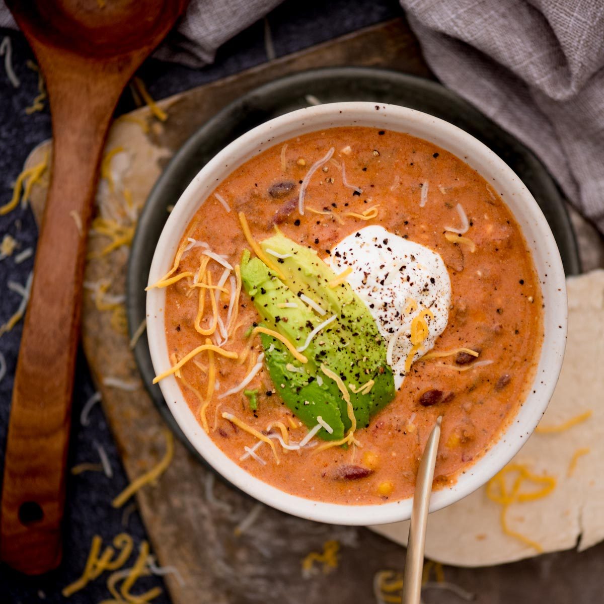 Taco Soup and Ranch Dressing
