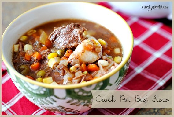 Beef Stew, Crock Pot Recipe
