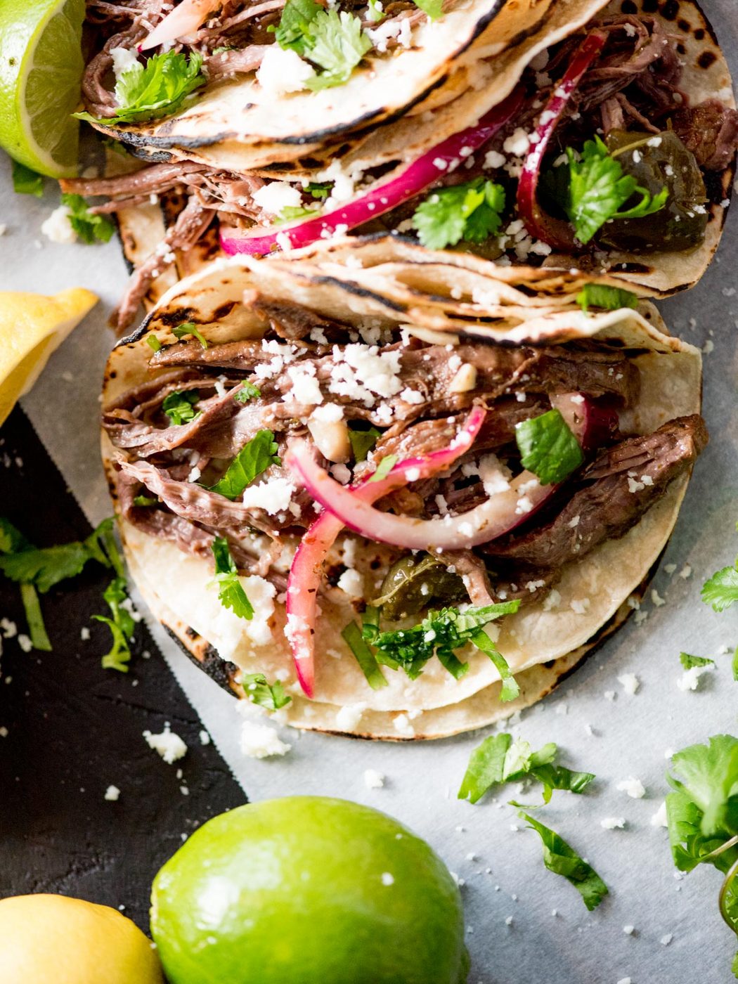 slow cooker carne asada tacos