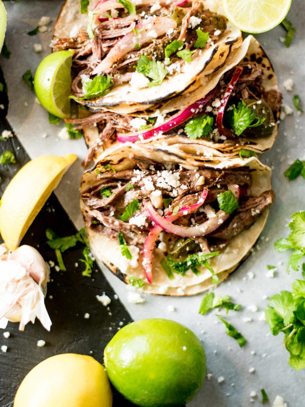 slow cooker carne asada tacos