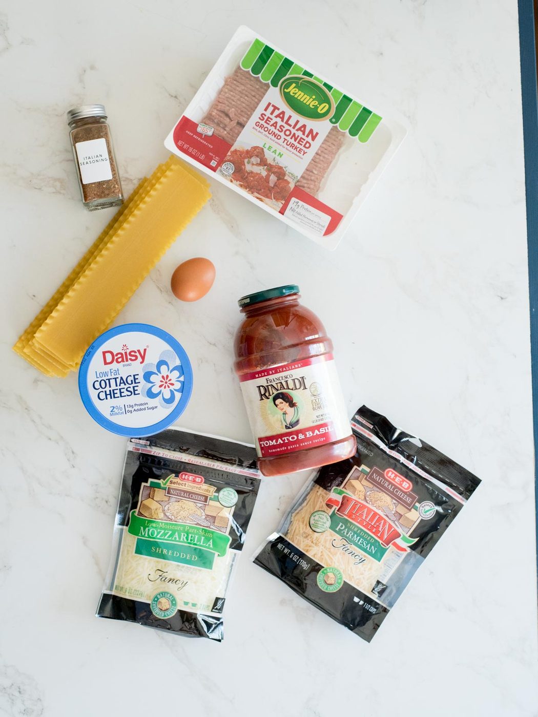 ingredients for crockpot lasagna