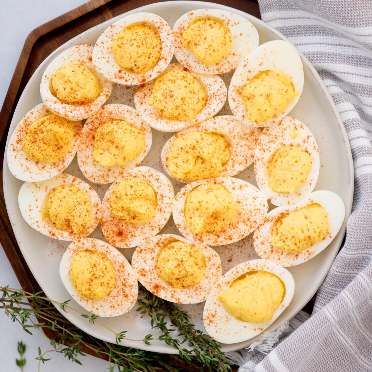 Deviled Egg Recipe and Dijon Mustard