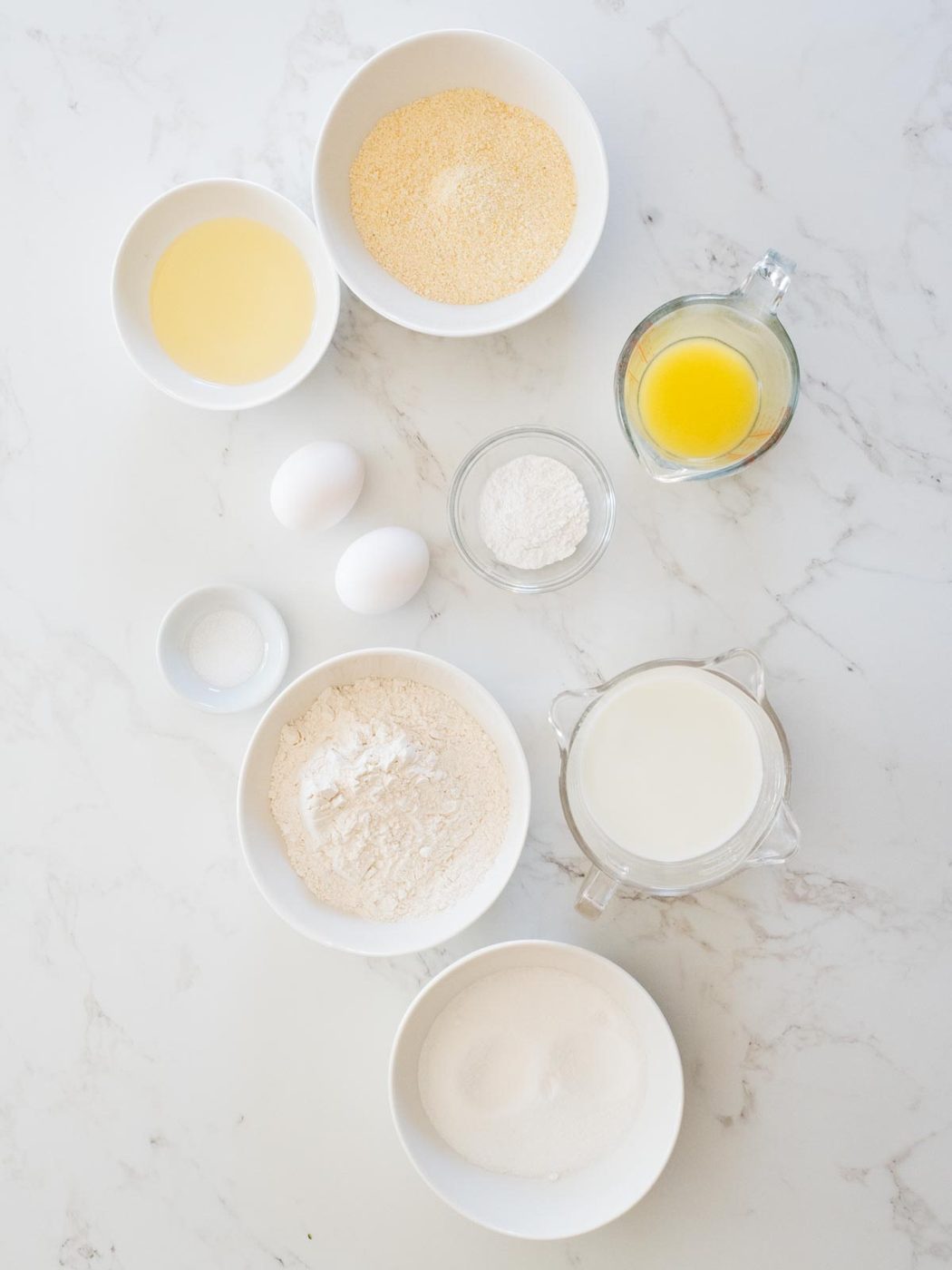 ingredients to make cornbread recipe