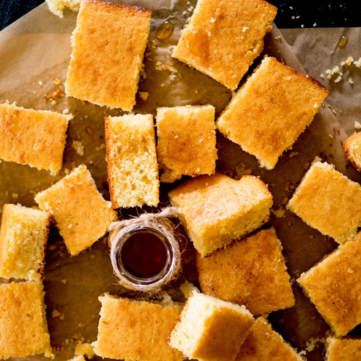 Southern Cornbread, Without Buttermilk