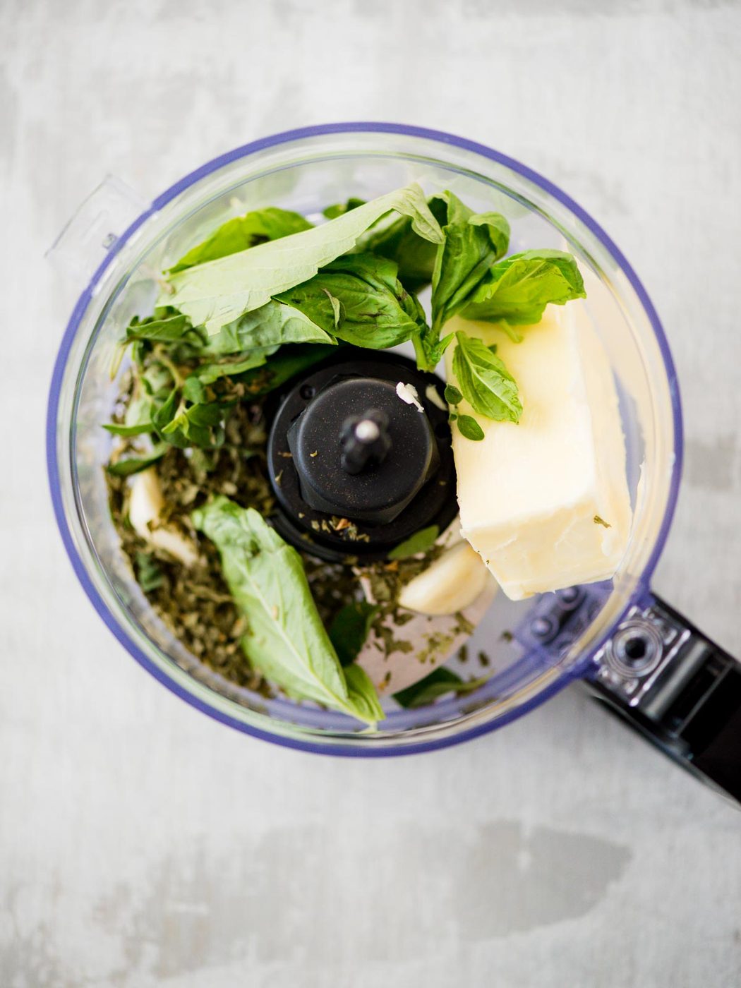ingredients in food processor