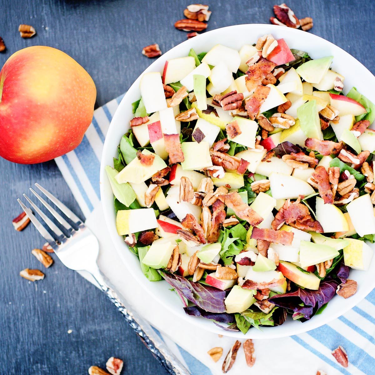 End of Summer Salad at home
