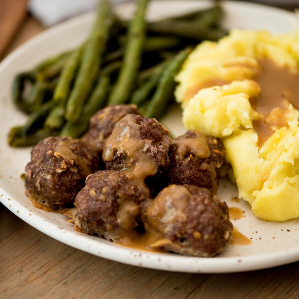 Home-style French Onion Meatballs