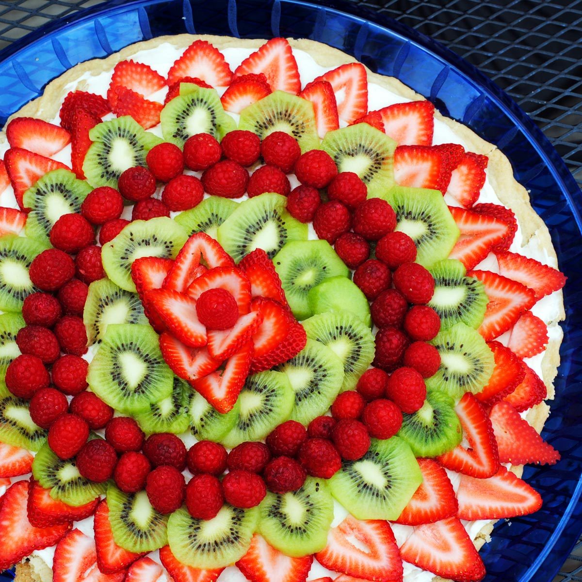 Fruit Pizza and Sugar Cookie Crust