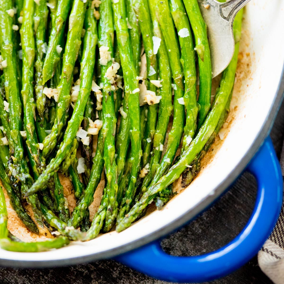Sauteed Asparagus and Butter and Garlic
