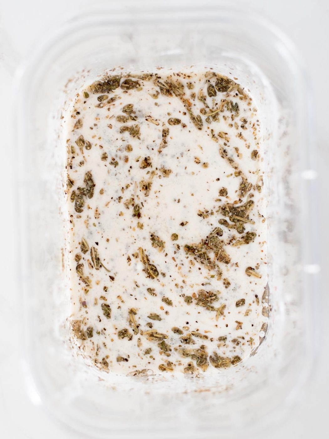 marinade ingredients mixed together in a bowl