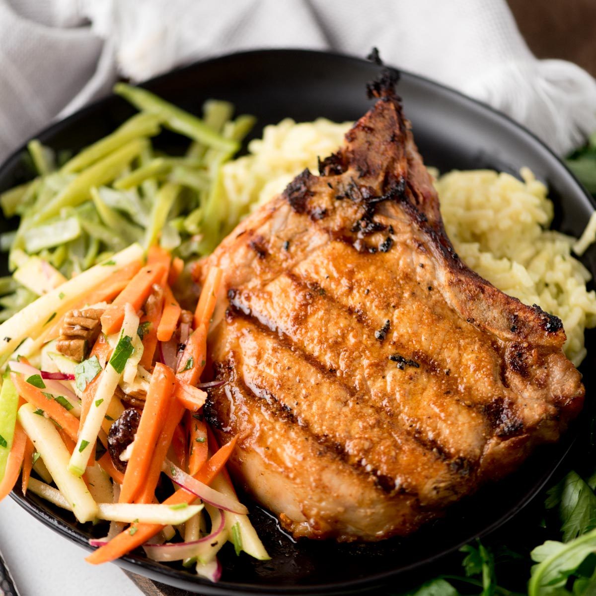 Pork Chops, grilled