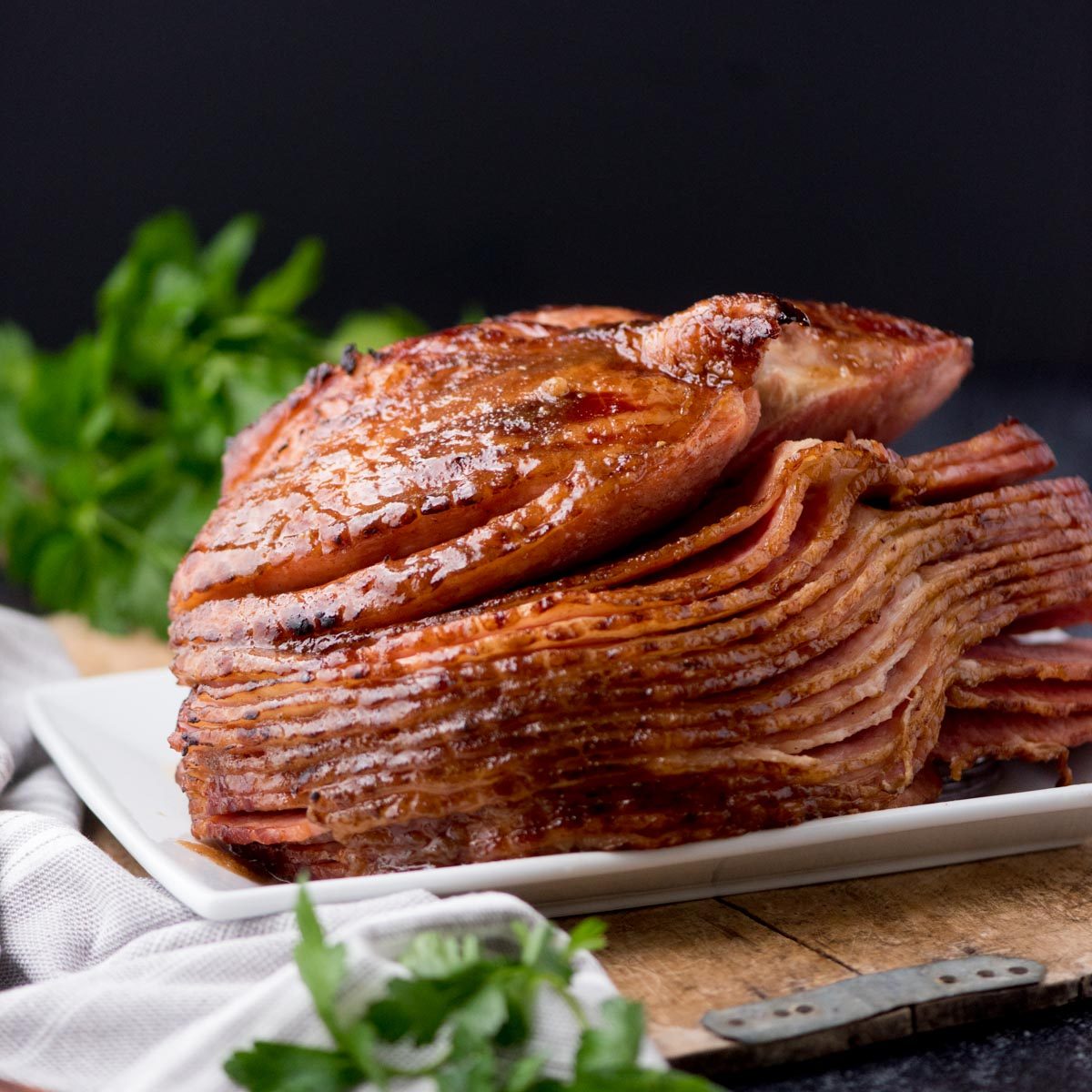 Simple Brown Sugar Glaze for Ham at home