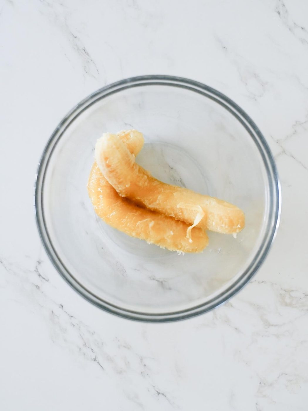 bananas in a mixing bowl