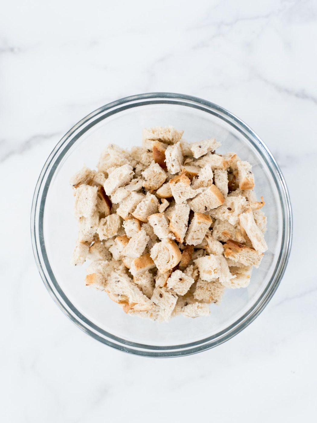 bread in mixing bowl