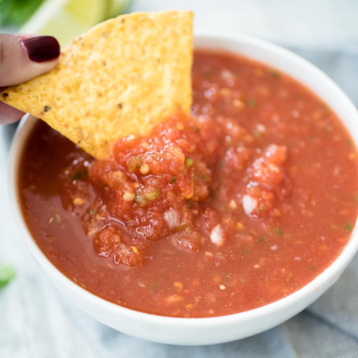 Tomato Salsa, roasted