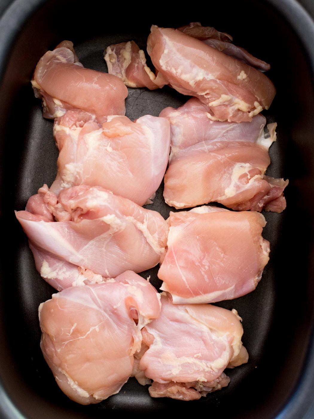 chicken thighs in a crockpot