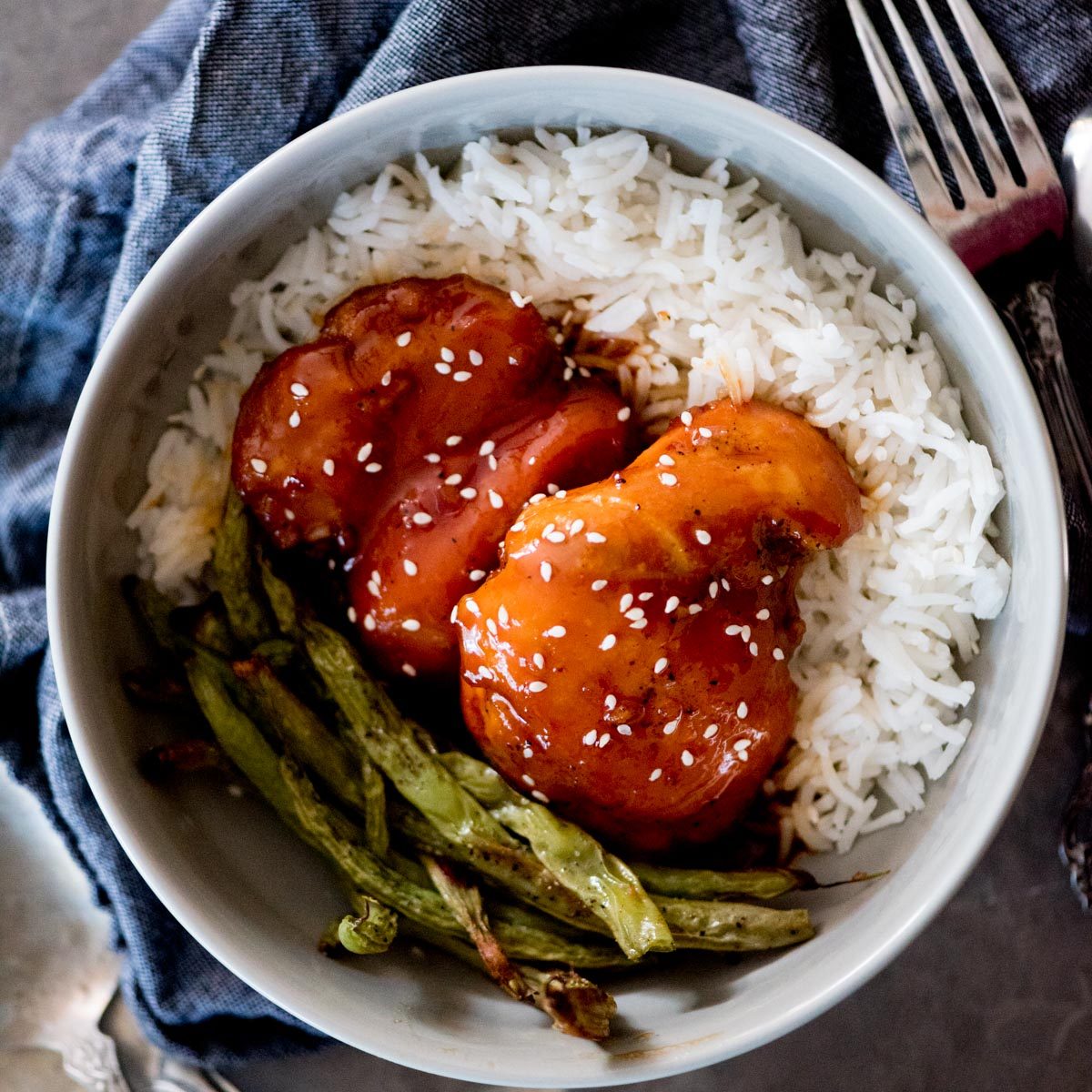 Crock Pot Honey Garlic Chicken Thighs at home