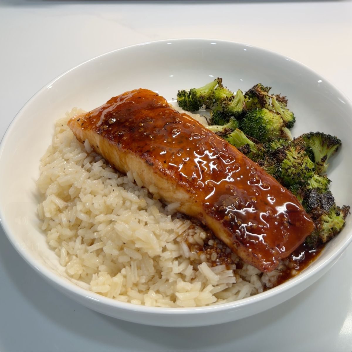 From-scratch Honey Garlic Salmon