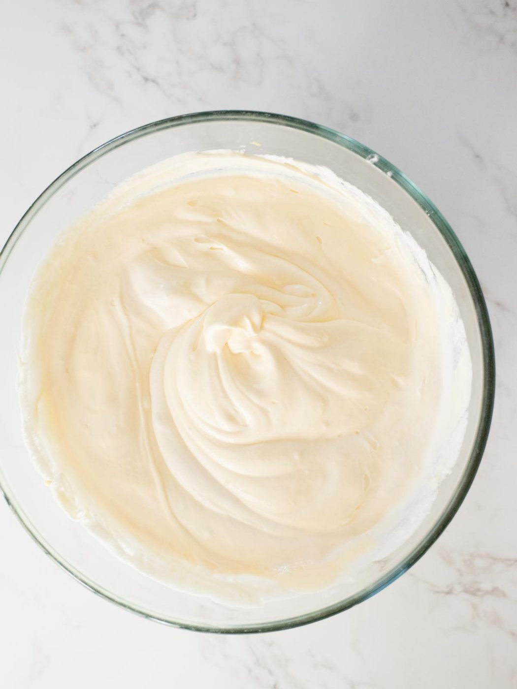 filling mixed together in a mixing bowl