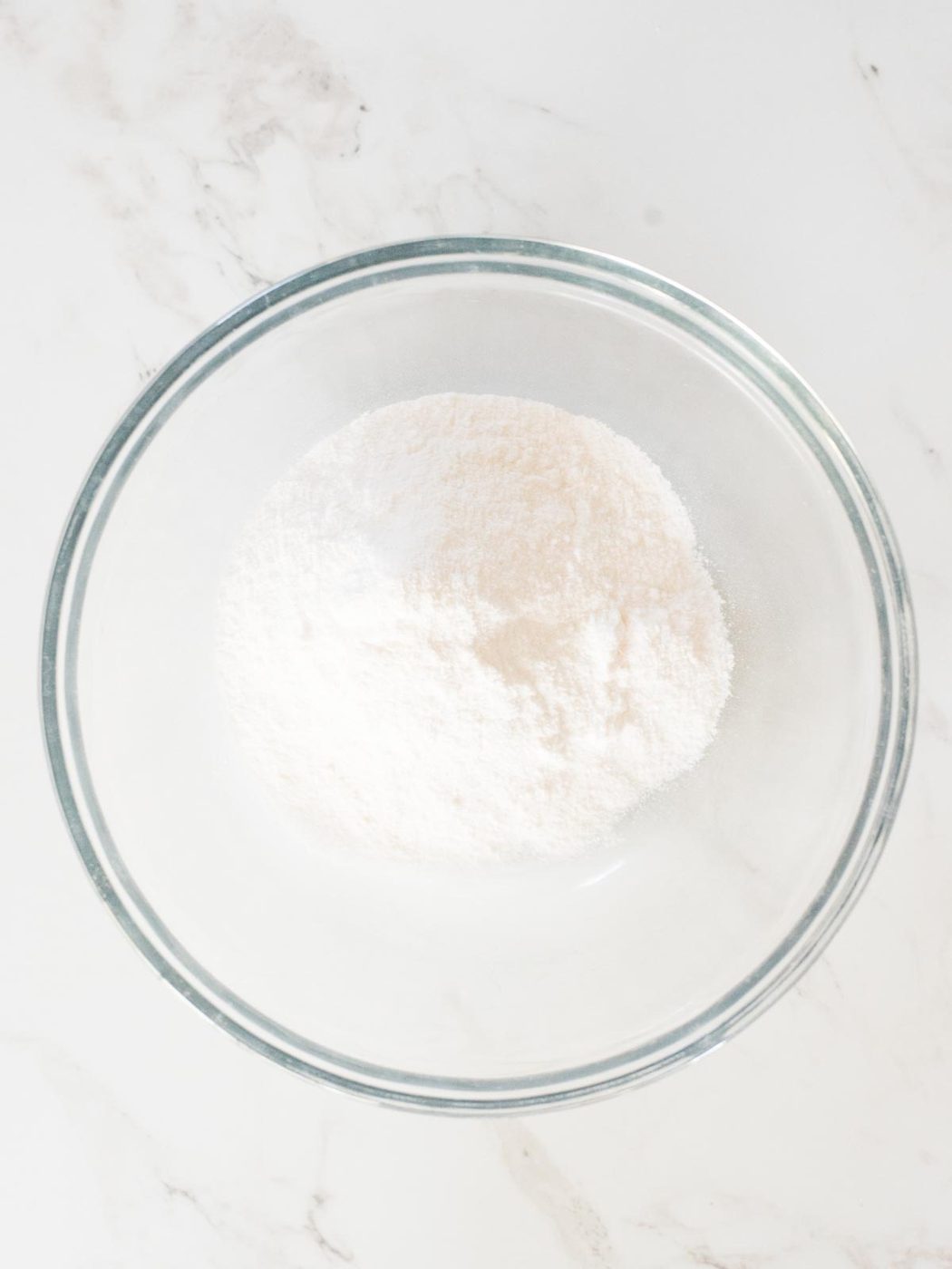 pudding mix in a mixing bowl