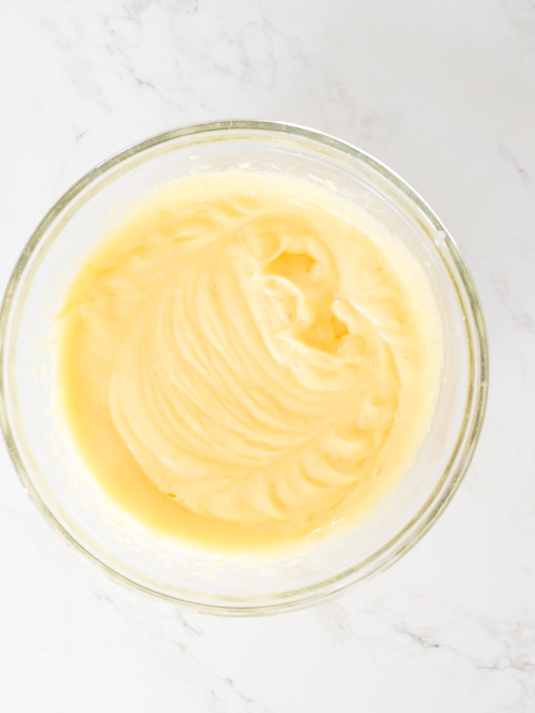 pudding mixed up together