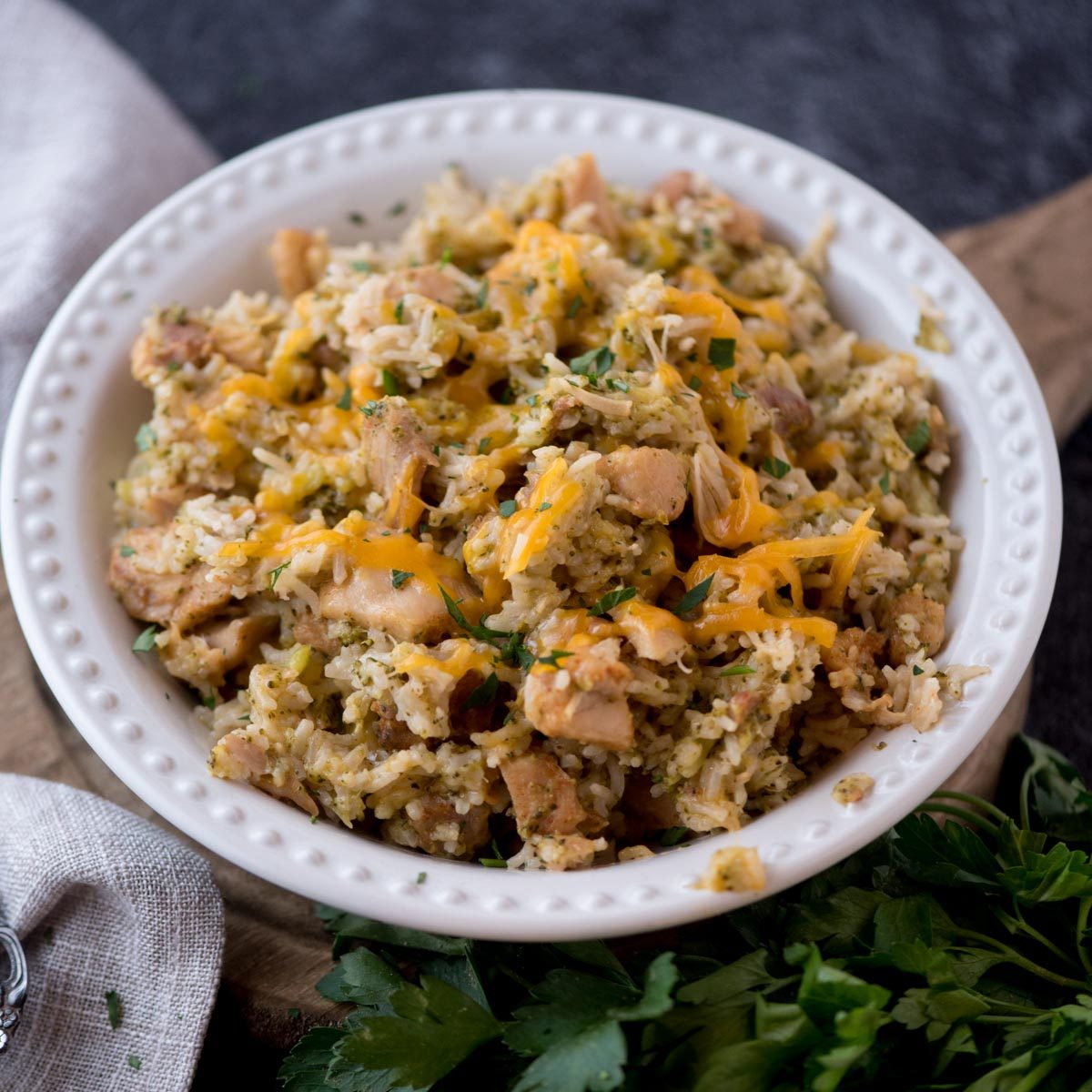 Home-style Instant Pot Chicken Rice Broccoli