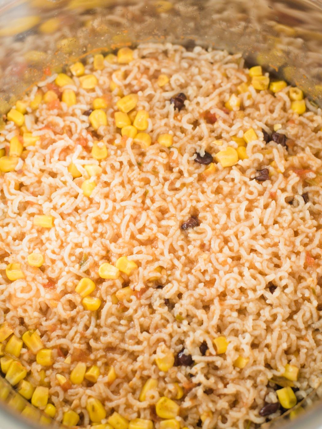 all ingredients in instant pot after cooking