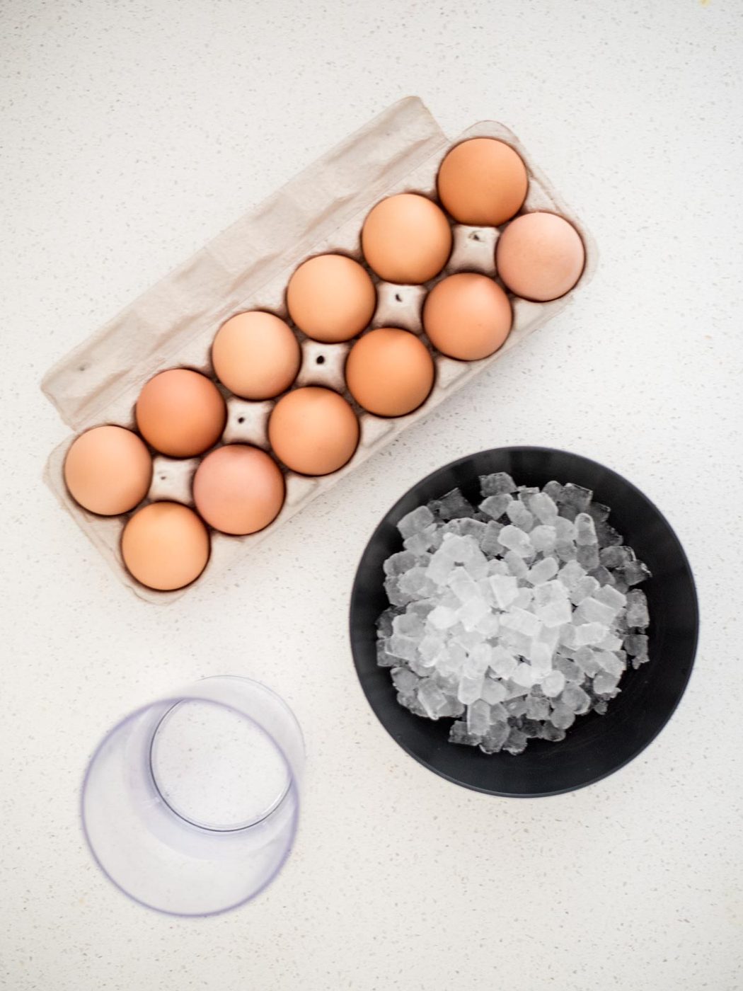 ingredients to make instant pot hard boiled eggs