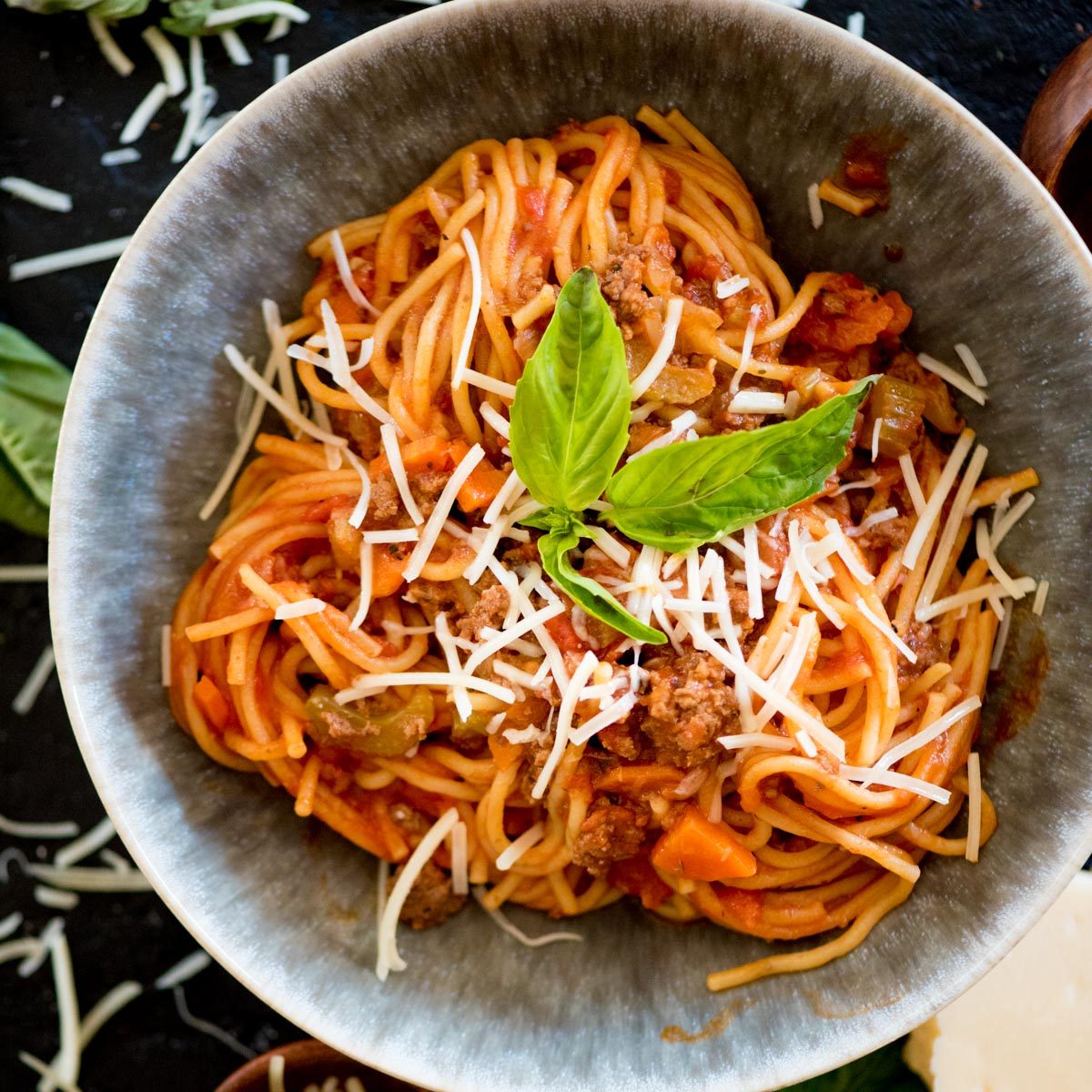 Instant Pot Spaghetti and Meat Sauce