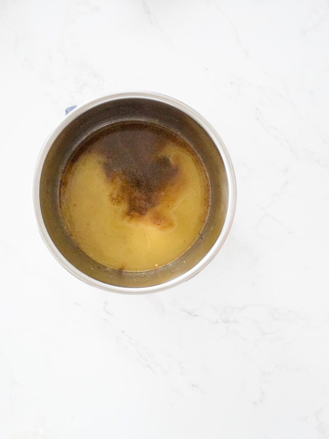 enchilada sauce added to instant pot